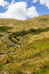 Laguna Turquesa trail with small waterfall