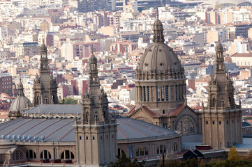 Fototapeta premium Montjuic National Palace