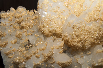 Calcite and Quartz Cluster