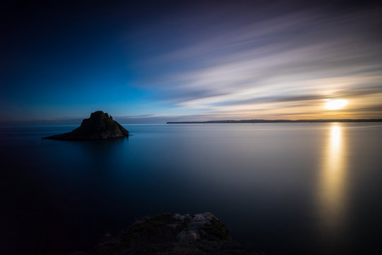 Thatcher's Rock Sunset