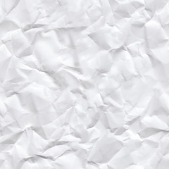 Obraz premium Crumpled paper texture. Seamless pattern with a crumpled paper texture.
