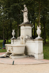 statues in the garden