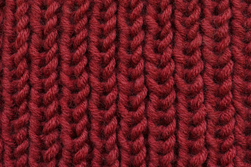 Background texture is a tricate cloth, knitting and loops