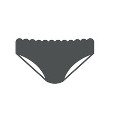 panties icon. sign design