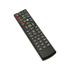 TV remote control isolated on white