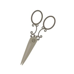 The scissors vintage