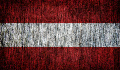 Abstract flag of Austria, Europe