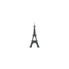 eiffel tower icon. sign design