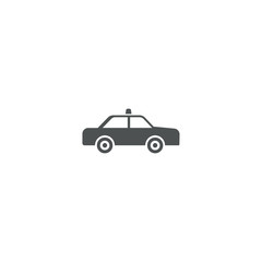 police car icon. sign design