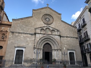 Fototapeta na wymiar Palermo, la chiesa di San Francesco