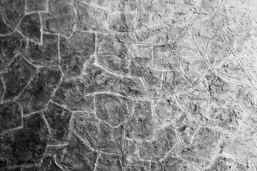 Fragment of a wall from a chipped stone