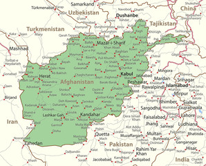 Afghanistan-World-Countries-VectorMap-A