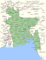 Bangladesh-World-Countries-VectorMap-A