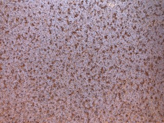 Rusting spots on an old piece of metal, great detailed background
