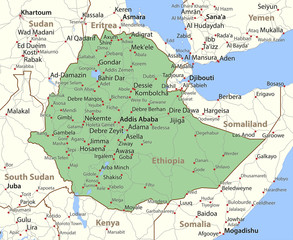 Ethiopia-World-Countries-VectorMap-A