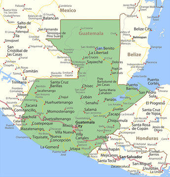 Guatemala-World-Countries-VectorMap-A