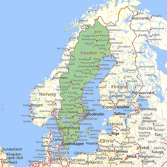 Sweden-World-Countries-VectorMap-A