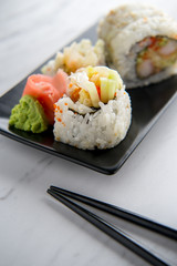 Shrimp Tempura Sushi Roll
