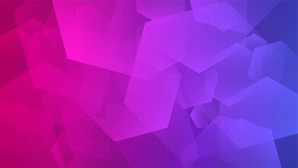 Abstract violet, pink and red geometric background, vector illustration
