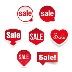 Sale Label sticker set