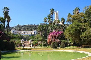 Botanischer Garten von Algier, Algerien
