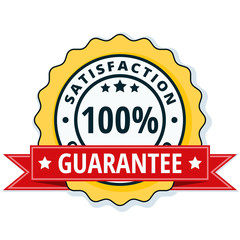 100% Satisfaction Guaranteed illustration