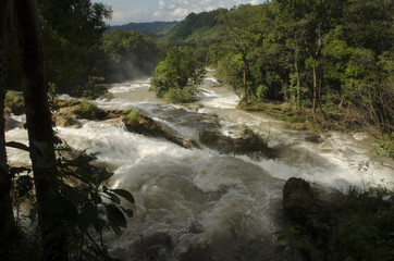 Cascadas De Agua Azul, México