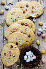 Easter egg cookies