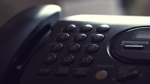 A Man Makes A Dialing 911 Emergency Call