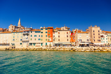 Fototapeta premium The old town of Rovinj Istria
