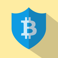 Obraz premium Shield Symbol - Online Digital Currencies