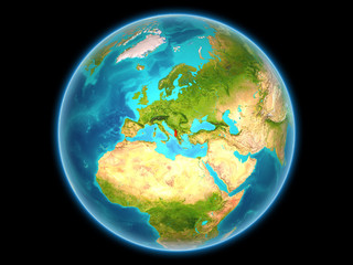 Albania on planet Earth