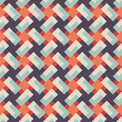 Abstract seamless retro vintage art pattern background