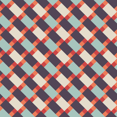 Abstract seamless retro vintage art pattern background