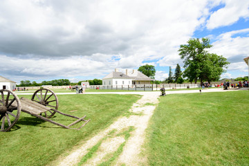 Wheel Cart at Fort Garry