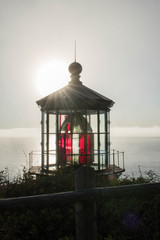 Fototapeta na wymiar Cape Meares Lighthouse on the Oregon Coast
