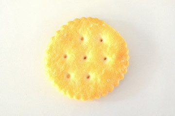 Biscuits are placed on a white background.