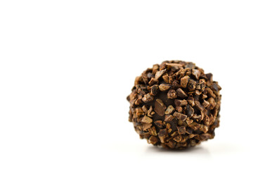 Chocolate Candy on White Background