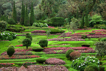 Landscaping to blend with nature.