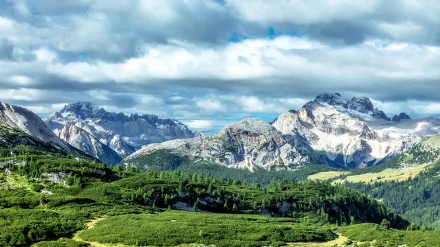 Dolomiten (Zeitraffer)