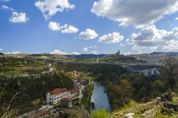 the Tsarevets Fortress in Veliko Tarnovo