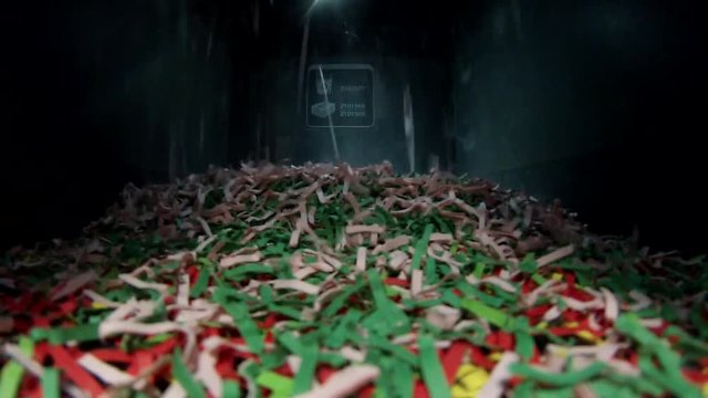 Trituradora de papel