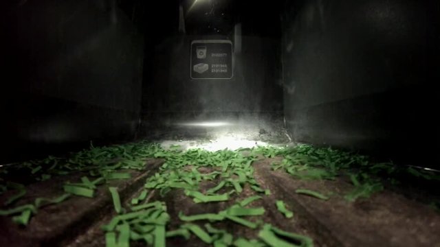 Trituradora de papel