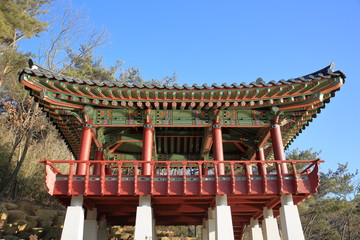 한국의 임경대 정자