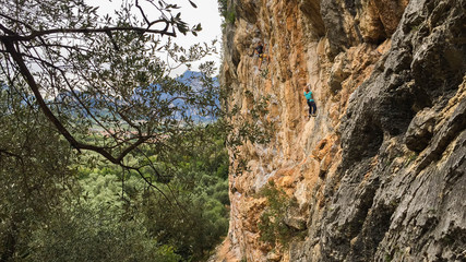 Climbing in the Arko
