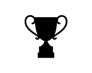 Trophy for Champion of the Tournament Symbol Logo Vector