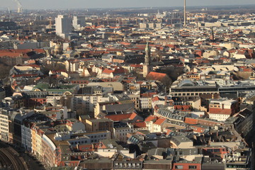 Berliner Häusermeer; Blick über die Spandauer Vorstadt