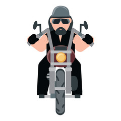 Motorcycle biker design