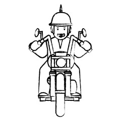 Motorcycle biker design