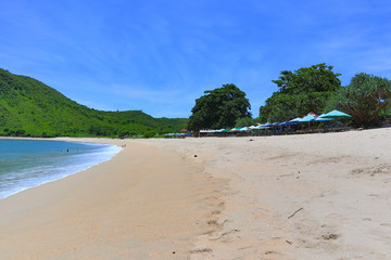 Mawun Beach, Lombok island, Indonesia
